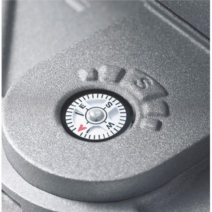 STEINEL 671211 - Светодиодный прожектор на солнечной батарее с датчиком XSolar GL-S 0,5W/LED серебристый IP44 2500 mAh