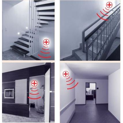 STEINEL 738013-RS16L - Стельовий світильник для ванної кімнати з датчиком 1xE27/60W/230V IP44