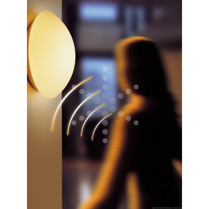 STEINEL 738013-RS16L - Потолочный светильник для ванной комнаты с датчиком 1xE27/60W/230V IP44