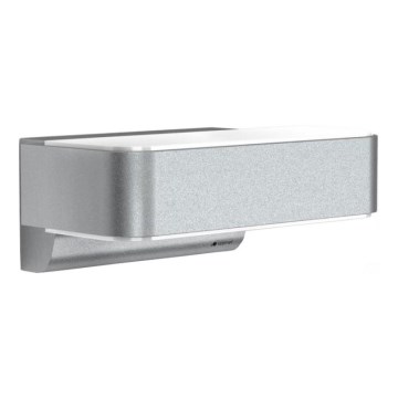 STEINEL 87562 - Уличный светодиодный настенный светильник с датчиком L 810 SC LED/9,8W/230V IP44 серебристый