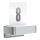 STEINEL 87579 - Світлодіодний номер будинку з датчиком L 820 SC LED/9,8W/230V IP44
