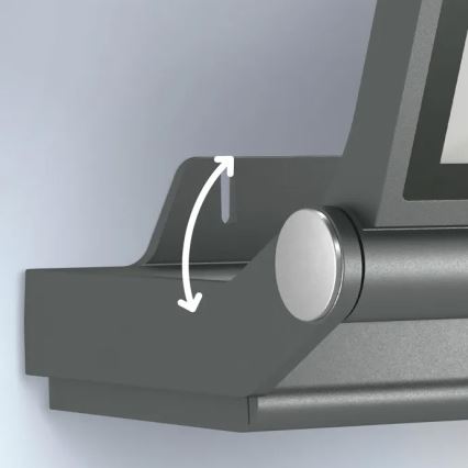 Steinel - LED прожектор із сенсором XLED PRO ONE S 18,4 Вт/230 В IP44 3000K антрацит + дистанційне керування