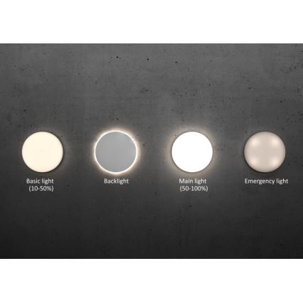 Steinel 067755 - Стельовий LED світильник із регулюванням яскравості та датчиком RS PRO R20 PLUS 15,86W/230V IP40 3000K