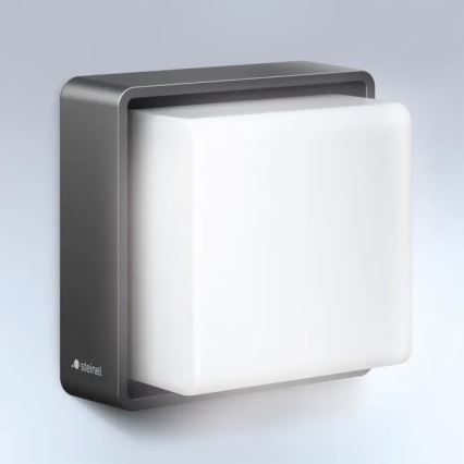 Steinel - Настінний LED світильник з регулюванням яскравості L 845 C LED/9W/230V 3000K IP44 антрацит
