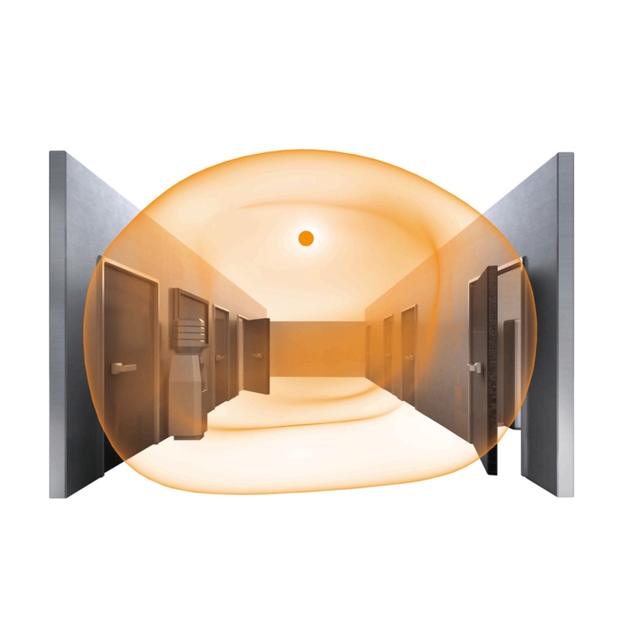 Steinel - Светодиодный потолочный светильник с регулированием яркости и датчиком RSPROR30BASICSC 23,22W/230V IP40 3000K