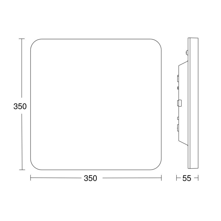 Steinel 067786 - Світлодіодний стельовий світильник з регулюванням яскравості з датчиком RS PRO R30 Q plus SC 23,9W/230V 3000K IP40