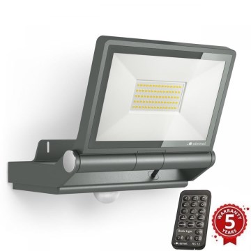 Steinel - Світлодіодний прожектор з датчиком XLED PRO ONE S 18,4W/230V IP44 антрацит + пульт