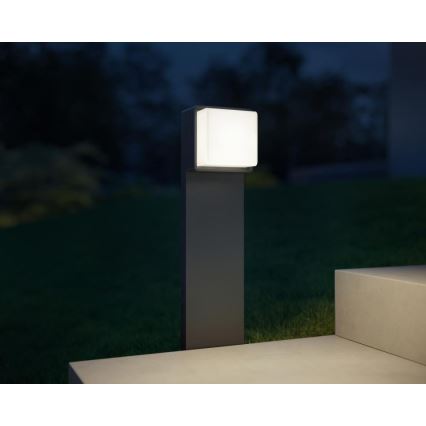 Steinel 078669 - Вулична LED лампа з регулюванням яскравості з датчиком GL 85 SC 600 LED/9W/230V 3000K IP44
