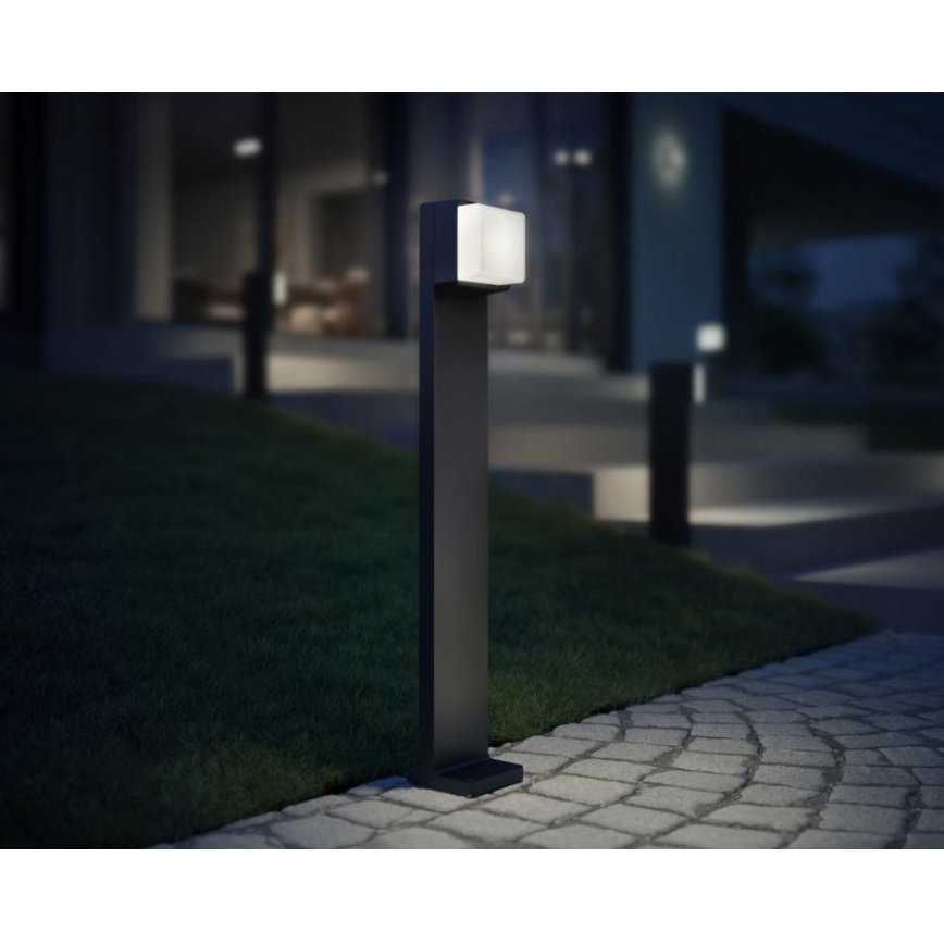 Steinel 078669 - Вулична LED лампа з регулюванням яскравості з датчиком GL 85 SC 600 LED/9W/230V 3000K IP44