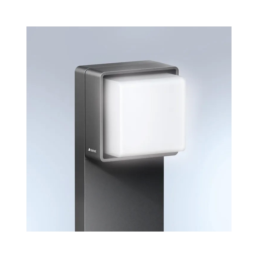 Steinel 078669 - Вулична LED лампа з регулюванням яскравості з датчиком GL 85 SC 600 LED/9W/230V 3000K IP44