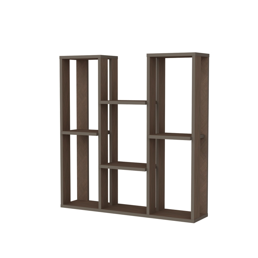 Стелаж для квітів NEVADA 93x90 см коричневий