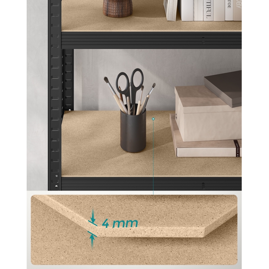 Стелаж ORDIFY чорний