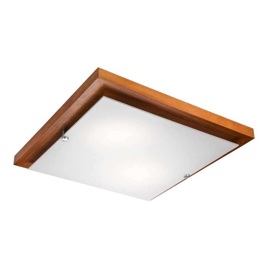 Стельовий LED світильник 1xLED/24W/230V бук - FSC сертифіковано