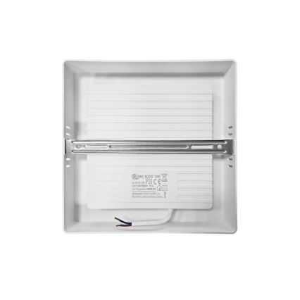 Стельовий LED світильник BLOCK LED/18W/230V 4000K 21,4x21,4 см білий