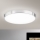 Стельовий LED світильник BULLY LED/28W/230V діаметр 28 см глянцевий хром