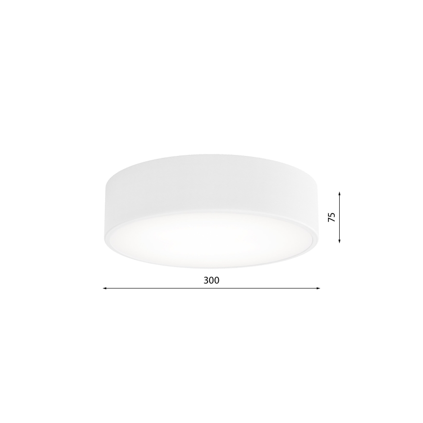 Стельовий LED світильник CLEO LED/24W/230V 3000K діаметр 30 cm білий