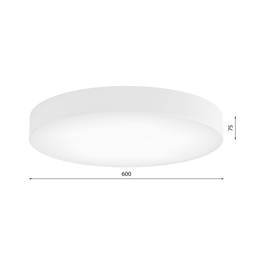 Стельовий LED світильник CLEO LED/69W/230V 4000K діаметр 60 см білий