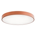 Стельовий LED світильник CLEO LED/96W/230V 3000K діаметр 80 см мідний