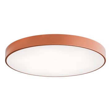 Стельовий LED світильник CLEO LED/96W/230V 3000K діаметр 80 см мідний