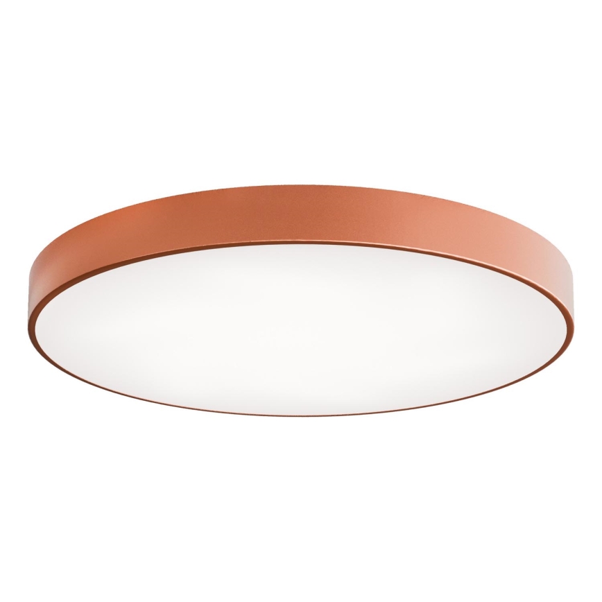 Стельовий LED світильник CLEO LED/96W/230V 3000K діаметр 80 см мідний