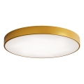 Стельовий LED світильник CLEO LED/96W/230V 3000K діаметр 80 см золотий