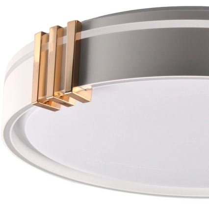 Стельовий LED світильник для ванної з регулюванням яскравості ARLETTA LED/48W/230V діаметр 38 см 3000-6000K IP44 + пульт дистанційного керування