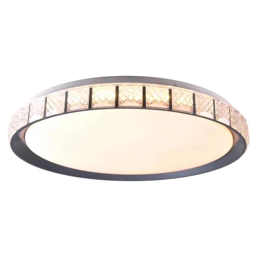Стельовий LED світильник для ванної з регулюванням яскравості NINA LED/72W/230V діаметр 49 см 3000-6000K IP44 + пульт дистанційного керування