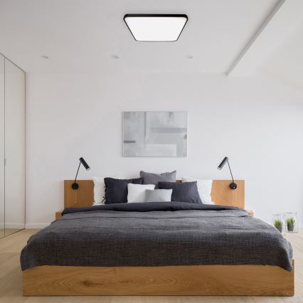 Стельовий LED світильник FABIO LED/23W/230V чорний