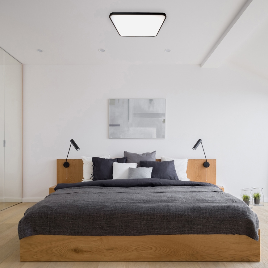 Стельовий LED світильник FABIO LED/23W/230V чорний