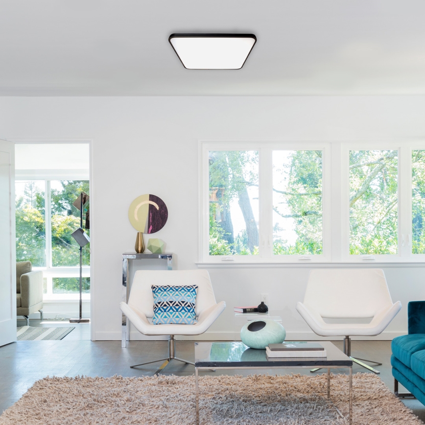 Стельовий LED світильник FABIO LED/23W/230V чорний