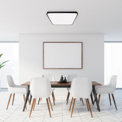 Стельовий LED світильник FABIO LED/35W/230V чорний