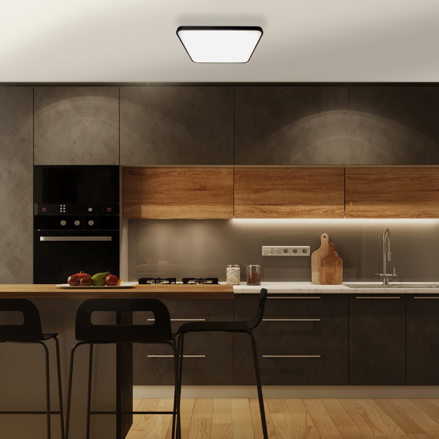 Стельовий LED світильник FABIO LED/35W/230V чорний
