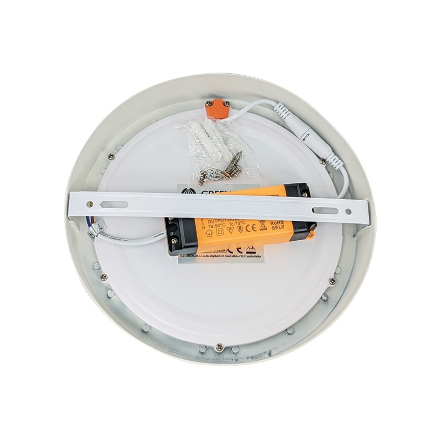 Стельовий LED світильник FENIX LED/12W/230V 2800K діаметр 17 см