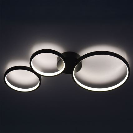 Стельовий LED світильник FLAMENCO LED/33W/230V 4000K чорний