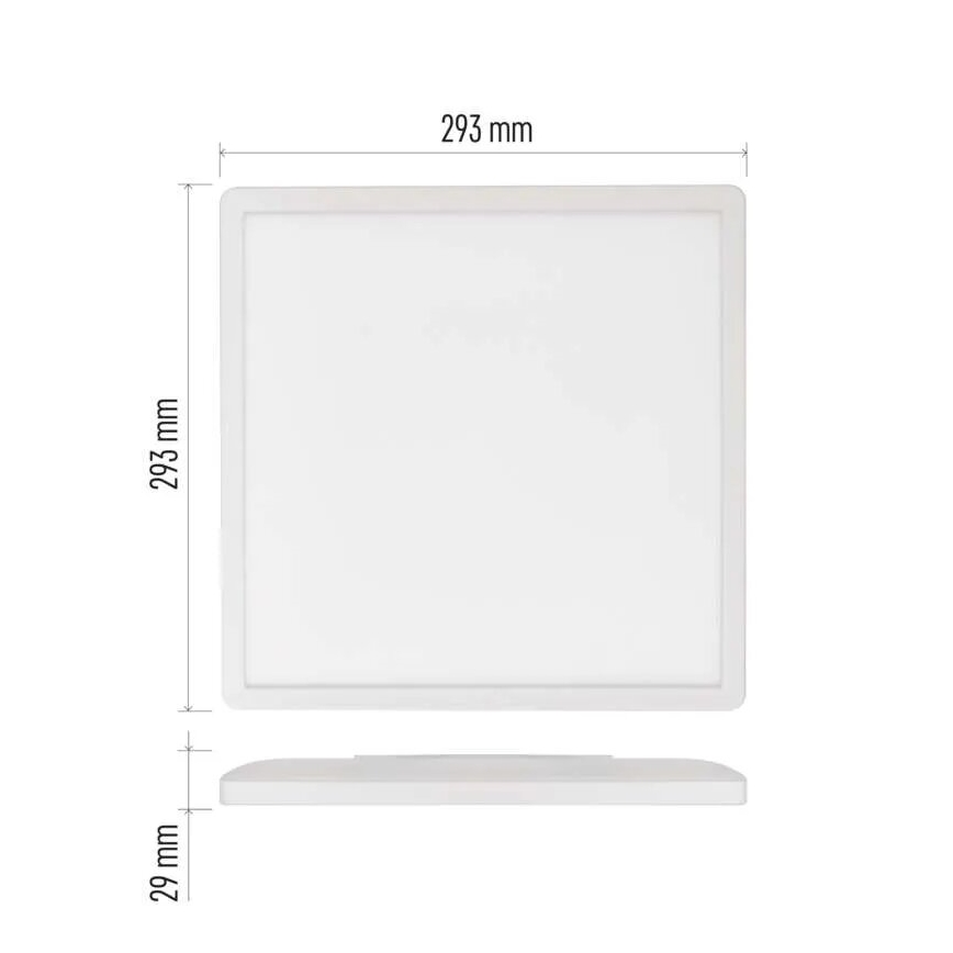 Стельовий LED світильник FLORI LED/18W/230V 4000K білий 29x29 см
