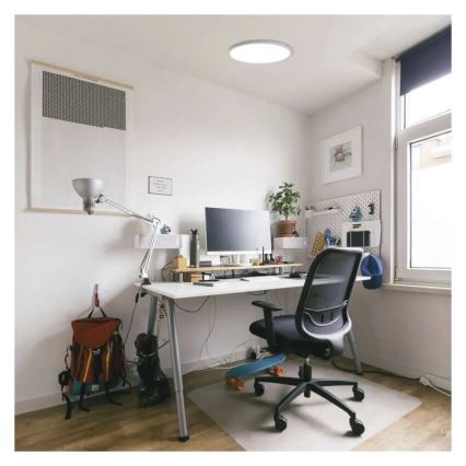 Стельовий LED світильник FLORI LED/18W/230V 4000K білий діаметр 29 см