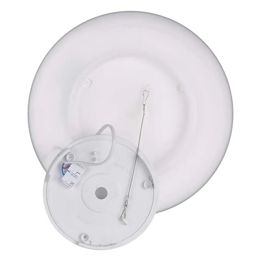 Стельовий LED світильник FLORI LED/18W/230V 4000K чорний діаметр 29 см