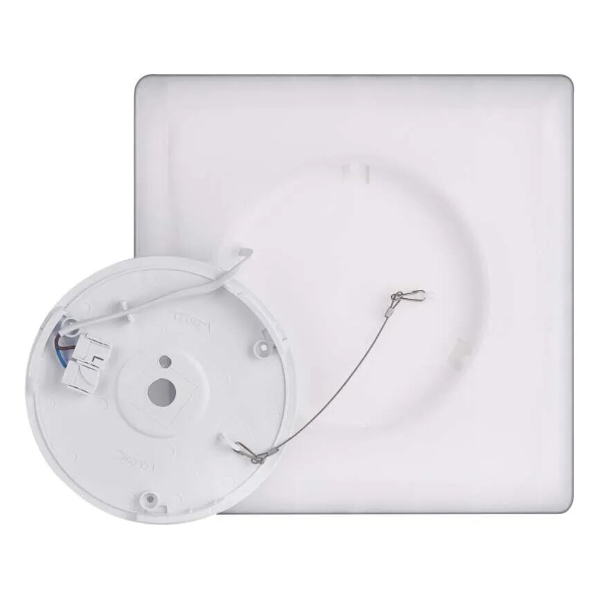 Стельовий LED світильник FLORI LED/18W/230V 4000K чорний 29x29 см