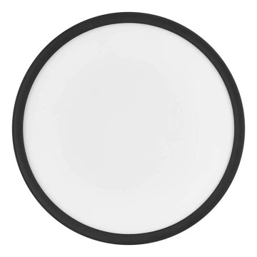 Стельовий LED світильник FLORI LED/18W/230V 4000K чорний діаметр 29 см