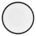 Стельовий LED світильник FLORI LED/22W/230V 4000K чорний діаметр 42 см