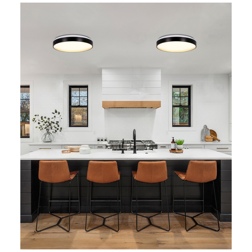 Стельовий LED світильник FLORIDA LED/18W/230V чорний