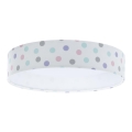 Стельовий LED світильник GALAXY KIDS LED/24W/230V горошок різнокольоровий