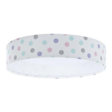 Стельовий LED світильник GALAXY KIDS LED/24W/230V горошок різнокольоровий