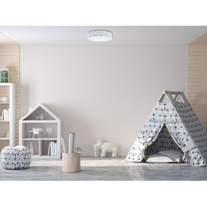 Стельовий LED світильник GALAXY KIDS LED/24W/230V горошок різнокольоровий