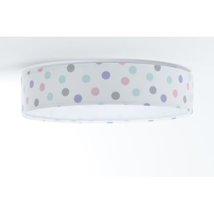 Стельовий LED світильник GALAXY KIDS LED/24W/230V горошок різнокольоровий