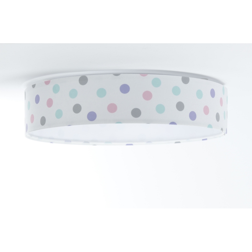 Стельовий LED світильник GALAXY KIDS LED/24W/230V горошок різнокольоровий