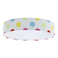 Стельовий LED світильник GALAXY KIDS LED/24W/230V горошок різнокольоровий