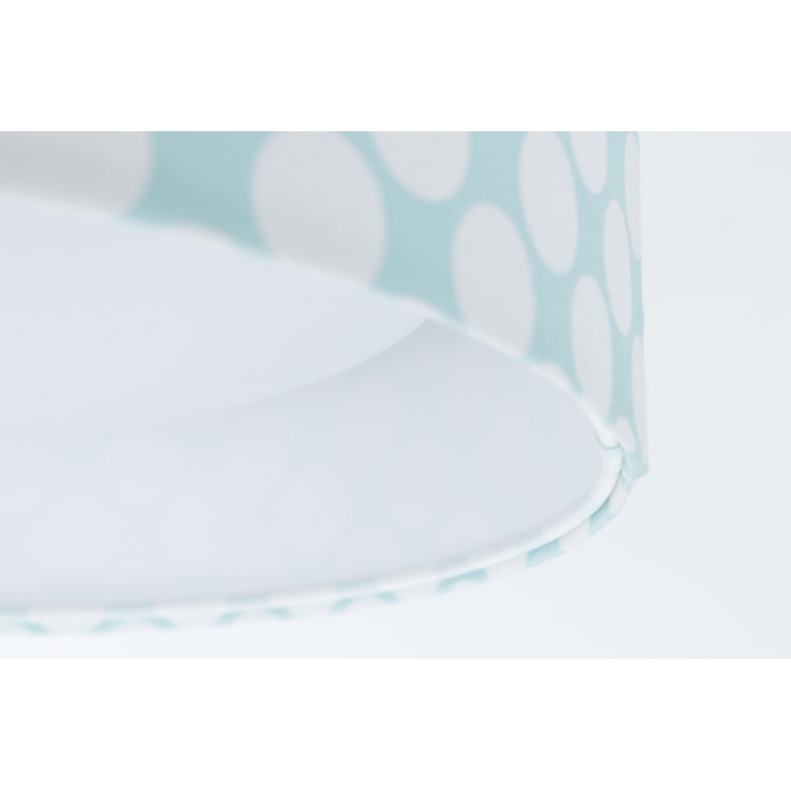 Стельовий LED світильник GALAXY KIDS LED/24W/230V горошок зелений/білий