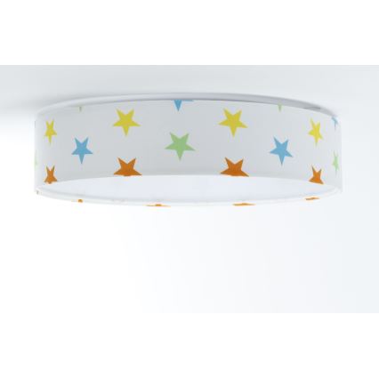 Стельовий LED світильник GALAXY KIDS LED/24W/230V зірочки барвиста