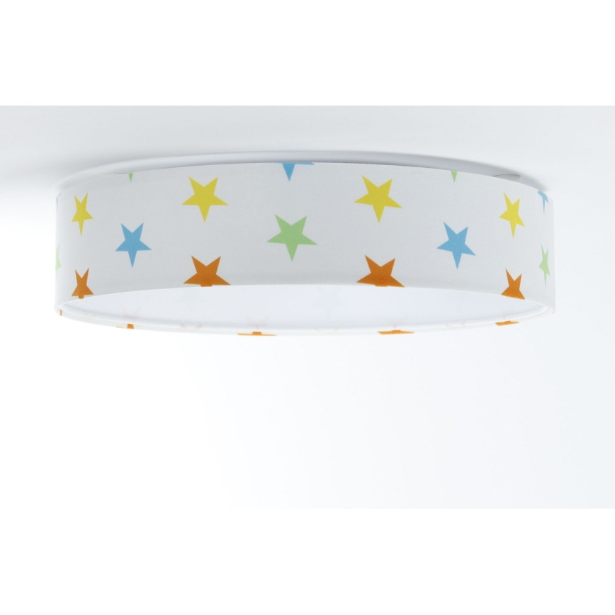 Стельовий LED світильник GALAXY KIDS LED/24W/230V зірочки барвиста